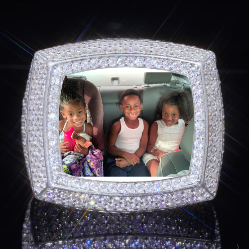 3D CUSTOM PICTURE ICED RING