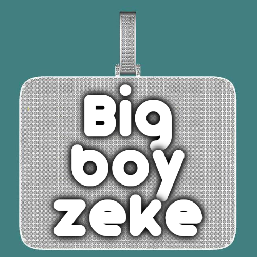CUSTOM LETTER NECKLACE 3D BIG SQUARE