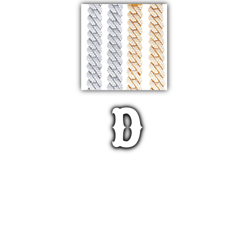 Custom Letters Freibeuter Font Necklace