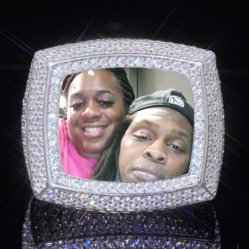 3D CUSTOM PICTURE ICED RING