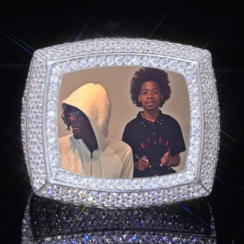 3D CUSTOM PICTURE ICED RING