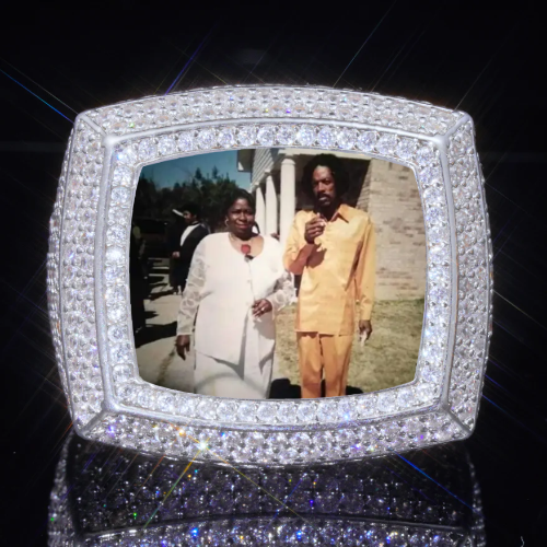 3D CUSTOM PICTURE ICED RING