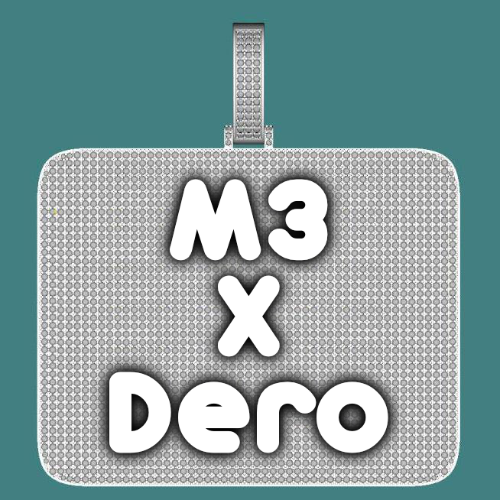 CUSTOM LETTER NECKLACE 3D BIG SQUARE