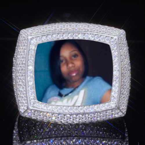3D CUSTOM PICTURE ICED RING