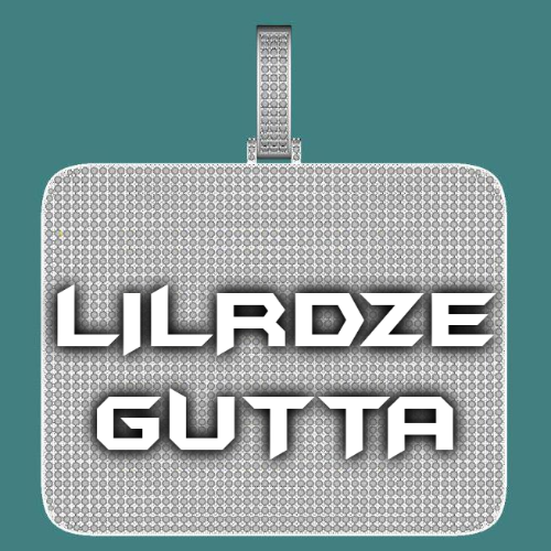 CUSTOM LETTER NECKLACE 3D BIG SQUARE