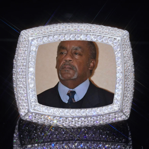 3D CUSTOM PICTURE ICED RING