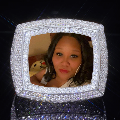 3D CUSTOM PICTURE ICED RING