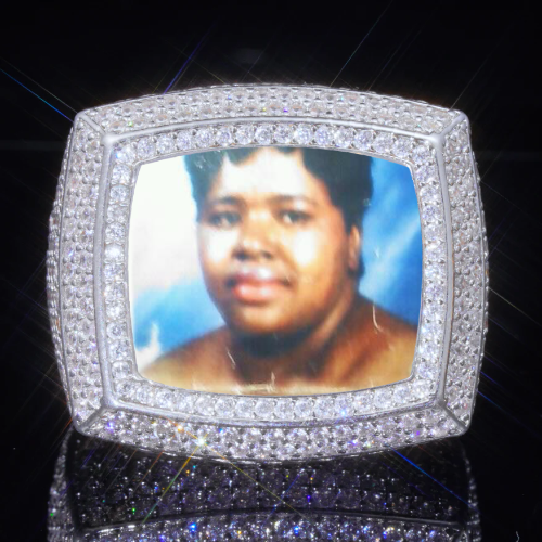 3D CUSTOM PICTURE ICED RING