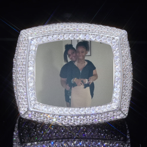 3D CUSTOM PICTURE ICED RING