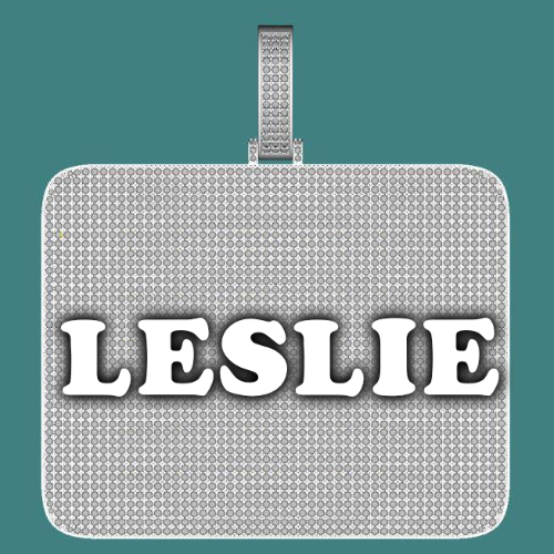 CUSTOM LETTER NECKLACE 3D BIG SQUARE