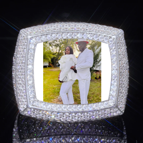 3D CUSTOM PICTURE ICED RING