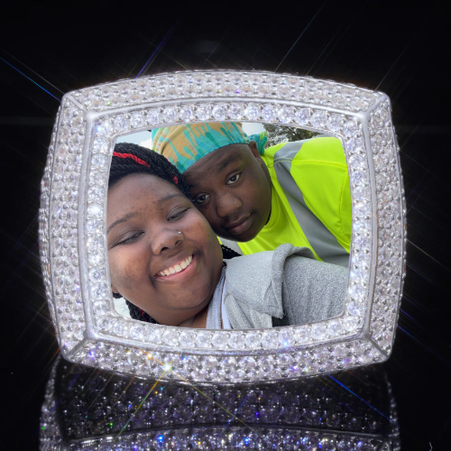 3D CUSTOM PICTURE ICED RING
