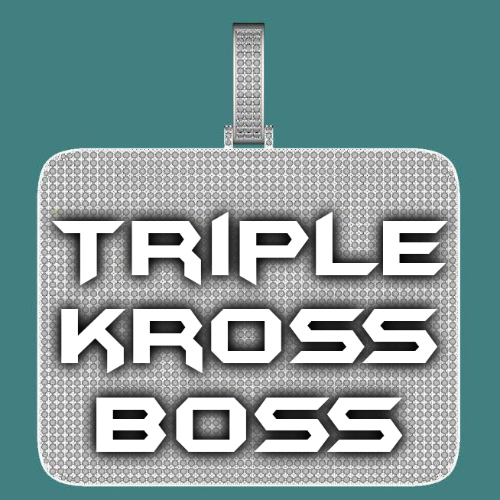 CUSTOM LETTER NECKLACE 3D BIG SQUARE