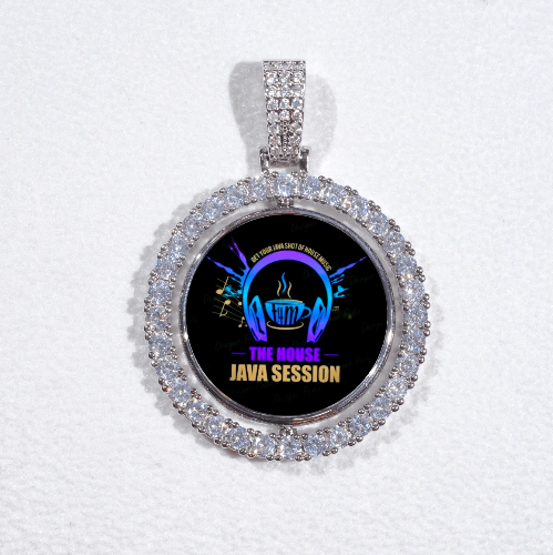 3D Spinning 2-Faced Custom Picture Pendant