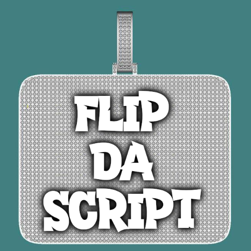 CUSTOM LETTER NECKLACE 3D BIG SQUARE