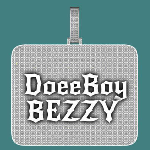 CUSTOM LETTER NECKLACE 3D BIG SQUARE