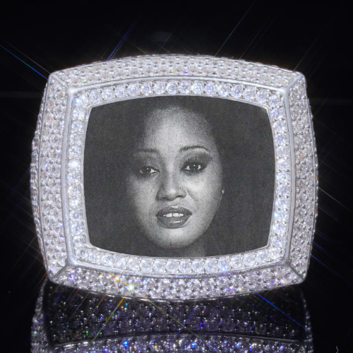 3D CUSTOM PICTURE ICED RING