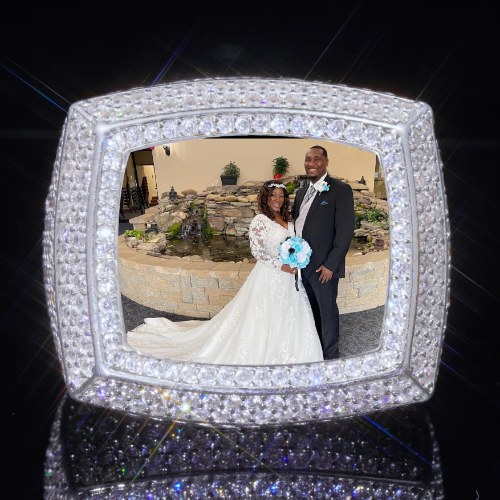 3D CUSTOM PICTURE ICED RING
