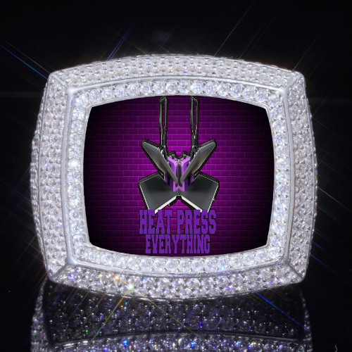 3D CUSTOM PICTURE ICED RING