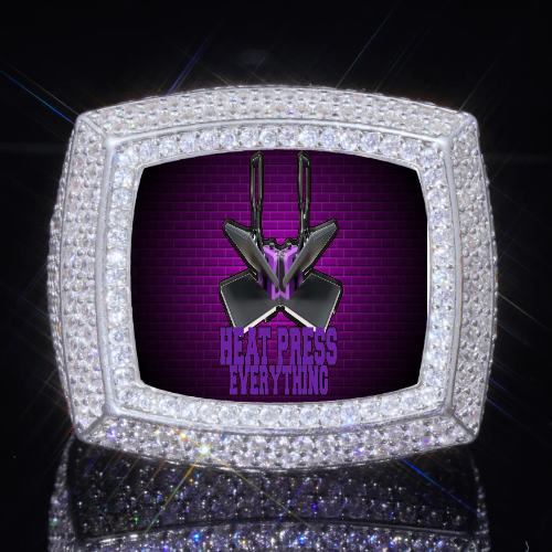 3D CUSTOM PICTURE ICED RING
