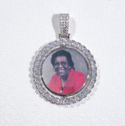 3D Spinning 2-Faced Custom Picture Pendant
