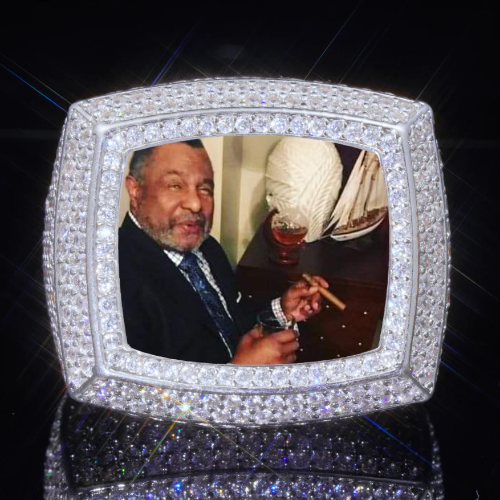 3D CUSTOM PICTURE ICED RING