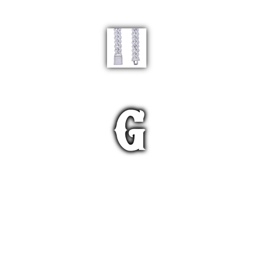 Custom Letters Freibeuter Font Necklace