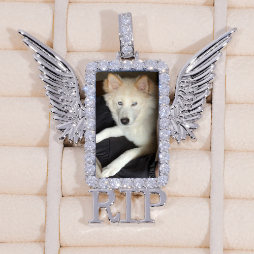 RIP WING 3D CUSTOM PICTURE PENDANT
