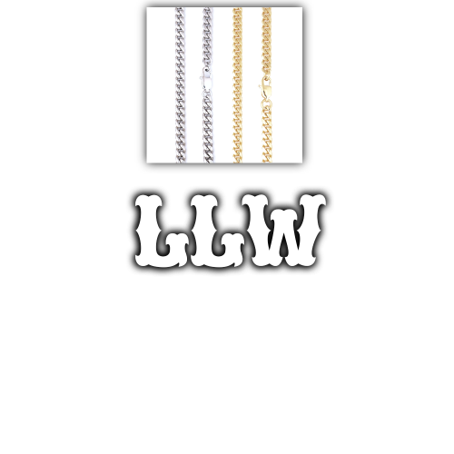 Custom Letters Freibeuter Font Necklace