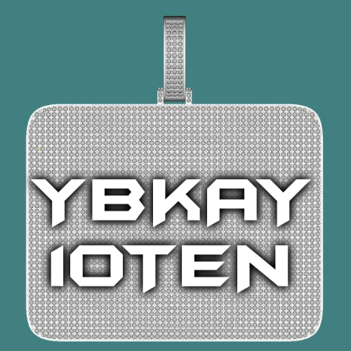 CUSTOM LETTER NECKLACE 3D BIG SQUARE