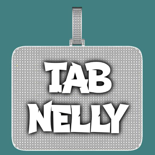 CUSTOM LETTER NECKLACE 3D BIG SQUARE