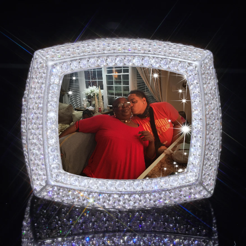 3D CUSTOM PICTURE ICED RING