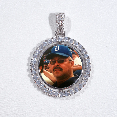 3D Spinning 2-Faced Custom Picture Pendant