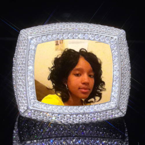 3D CUSTOM PICTURE ICED RING