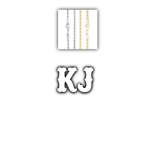Custom Letters Freibeuter Font Necklace