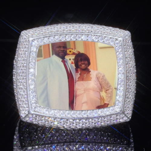 3D CUSTOM PICTURE ICED RING