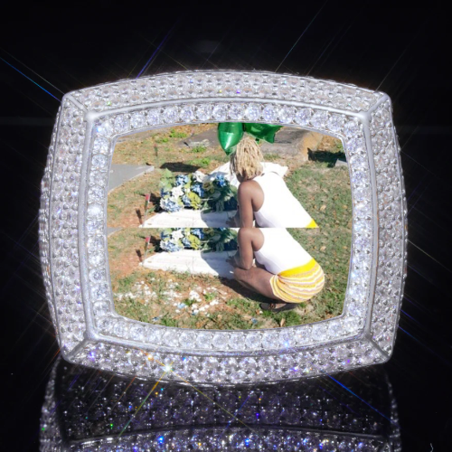 3D CUSTOM PICTURE ICED RING