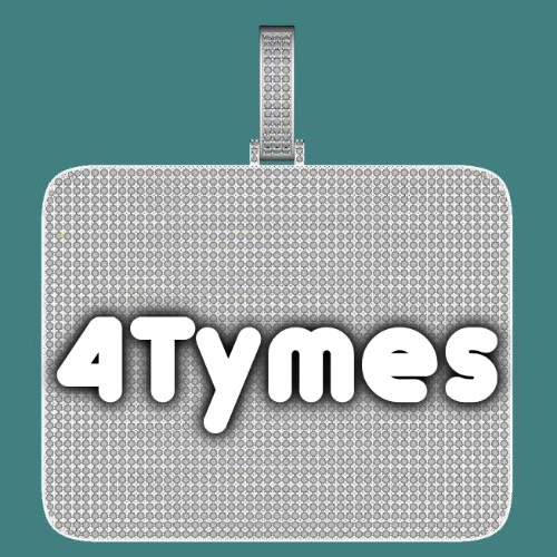 CUSTOM LETTER NECKLACE 3D BIG SQUARE