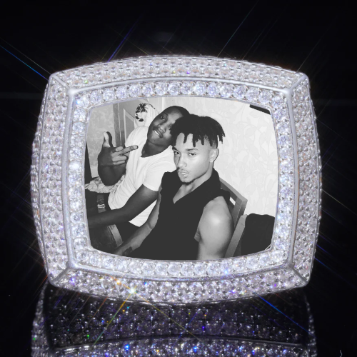 3D CUSTOM PICTURE ICED RING