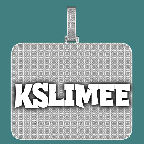 CUSTOM LETTER NECKLACE 3D BIG SQUARE