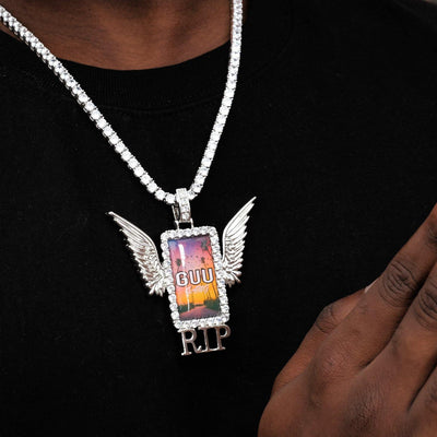 RIP WING 3D CUSTOM PICTURE PENDANT - The GUU Shop