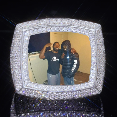 3D CUSTOM PICTURE ICED RING