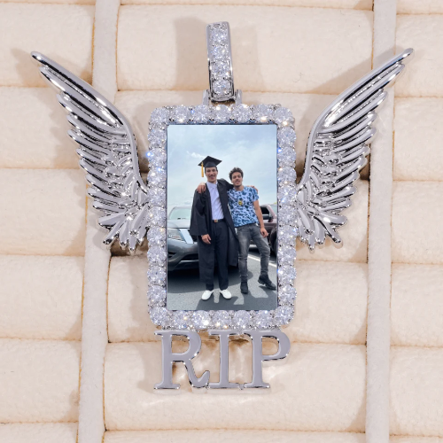 RIP WING 3D CUSTOM PICTURE PENDANT