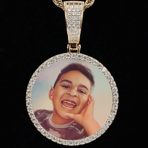 CUSTOM PICTURE PENDANT STYLE-1