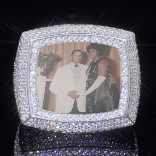 3D CUSTOM PICTURE ICED RING