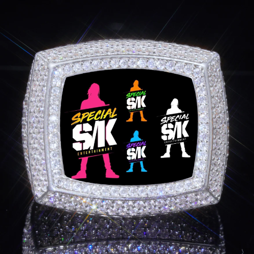 3D CUSTOM PICTURE ICED RING