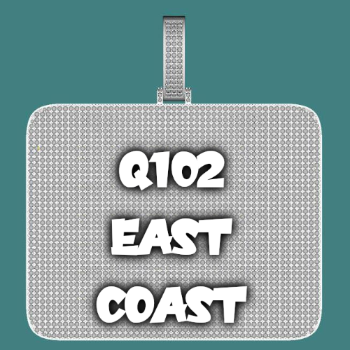 CUSTOM LETTER NECKLACE 3D BIG SQUARE