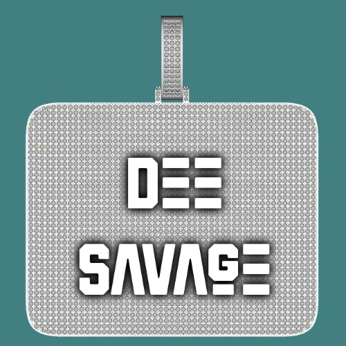 CUSTOM LETTER NECKLACE 3D BIG SQUARE