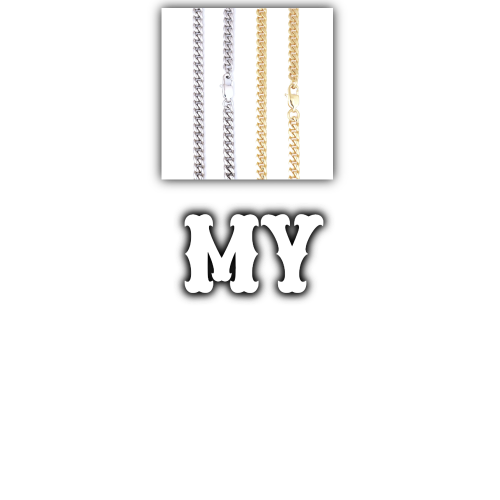 Custom Letters Freibeuter Font Necklace