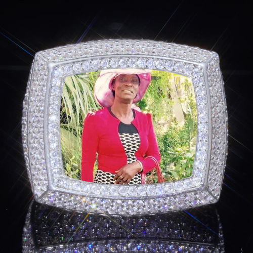 3D CUSTOM PICTURE ICED RING